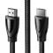 CABLU video Ugreen, &quot;HD140&quot; HDMI (T) la HDMI (T), HDMI 2.1, 8K la 60Hz, lungime 3m, braided, negru &quot;80404&quot; (timbru verde 0.08 lei) - 6957303884049