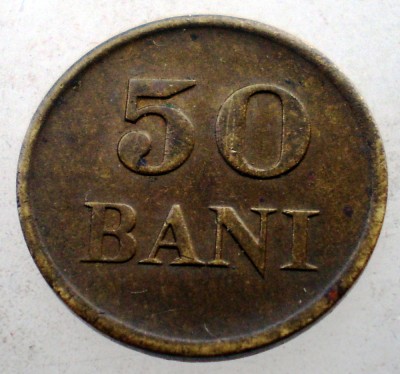 R.001 ROMANIA 50 BANI 1947 foto