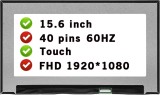 Display Laptop, Dell, Precision 3581, P127F, P127F002, XV6R6, 0XV6R6, NV156FHM-T0C, 15.6 inch, FHD, 1920x1080, IPS, Slim, On Cell touch, 60Hz, 40 pini