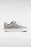 Vans tenisi din piele intoarsa Knu Skool culoarea gri, VN000D6CBXC1