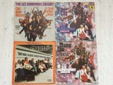 the les humphries singers mexico / mama loo / old man moses lot 4 discuri single disc 7" vinyl muzica pop rock decca VG+