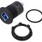 Adaptor USB A la USB B 3.0 cu filet M22 1&divide;10mm