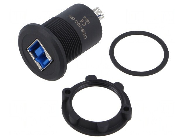 Adaptor USB A la USB B 3.0 cu filet M22 1&divide;10mm