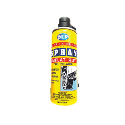 Spray pentru reparatii anvelope, 450ml, SEP foto