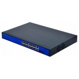 Switch, 16 porturi + 2 UP Link + 2 SFP, POE 10/100Mbps, 400W - BestNPS NPS1622GH SafetyGuard Surveillance