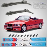 Cumpara ieftin Ștergătoare BMW Seria 3 E36 Cabrio (1993&ndash;1999) | Set Față &ndash; TeamCar&reg;