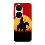 Husa compatibila cu Huawei Nova 8i model Red Dead Redemption 2, Silicon, TPU, Viceversa, Transparent, Carcasa