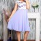 Rochie de Ocazie Melani Lila - 48Marimea