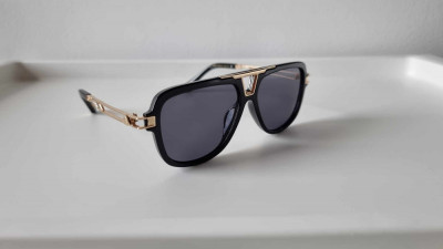 Ochelari de soare Louis Vuitton Style - Rama neagra Lentile negre foto