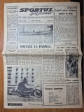 ziarul sportul popular 21 octombrie 1966 - articol echipa de fotbal stiinta craiova