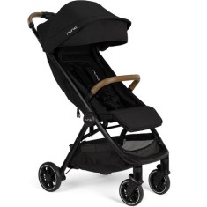 Carucior Ultracompact Nuna cu Pliere Automata TRVL Caviar foto