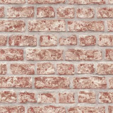 Noordwand Tapet &bdquo;Topchic Bricks&rdquo;, rosu si gri GartenMobel Dekor, vidaXL