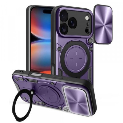 Husa pentru Apple iPhone 17 Pro Max, Techsuit, CamGuard Pro, Mov foto