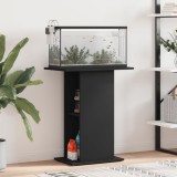 vidaXL Suport pentru acvariu, negru, 60,5x36x72,5 cm, lemn prelucrat