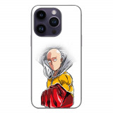 Husa compatibila cu Apple iPhone 14 Pro Silicon Gel Tpu Model One Punch Man Saitama