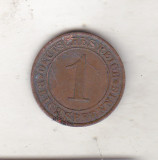 Bnk mnd Germania 1 reichspfennig 1931 A, Europa