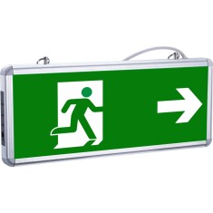 Corp de iluminat aplicat si suspendat pentru iesire in dreapta foto