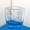 Vaza cristal suflata manual -Hugo- design Elisabeth Alf, Kolmarden Design Suedia