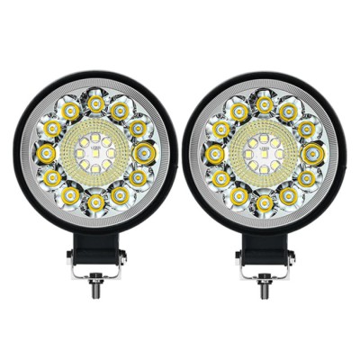 Set 2 proiectoare 21LED ZD562, SUV, tractor, camion, 12/24V foto