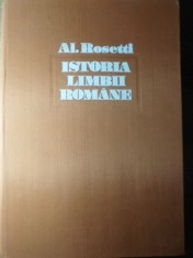 ISTORIA LIMBII ROMANE I DE LA ORIGINI PANA IN SECOLUL AL XVII-LEA-AL. ROSETTI-235074