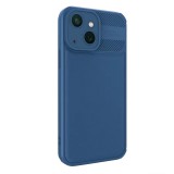 Husa cross compatibila cu apple iphone 14 plus, super camera protect htpmag, navy