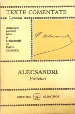 PASTELURI. TEXTE COMENTATE-VASILE ALECSANDRI-347048