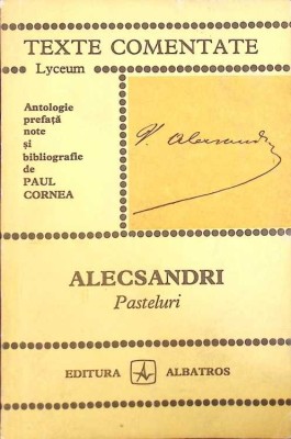 PASTELURI. TEXTE COMENTATE-VASILE ALECSANDRI-208403 foto