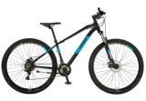 Bicicleta Mtb Mirage Sport, 29inch, S-M, Frane mecanice pe disc, 21 viteze (Negru/Albastru)