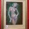 TABLOU ULEI PE CARTON NUD (Nr.13)