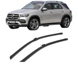 Cumpara ieftin Set stergatoare auto MERCEDES-BENZ GLE (V167) din 2018-2023, pentru parbriz auto, 2 bucati, Bosch 0, din cauciuc siliconat rezistent, MERCEDES-BENZ