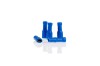 PAPUC ELECTRIC AUTO COMPLET IZOLAT ALBASTRU TIP MAMA 5.6mm - SET 10, Alca