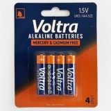 Set de baterii alcaline AAA 1.5V - 4 buc, CMCLASS