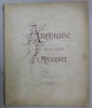 ARAGONAISE , EXTRAITE DU BALLET DU CID , musique de J. MASSENET , CCA. 1900 , PARTITURA