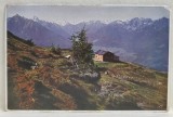 CABANA KAISER FRANZ JOSEF , 1970 M. , CARTE POSTALA SEMNATA DUBLU &#039;&#039;J . OTETELESANU &#039;&#039; , 1912