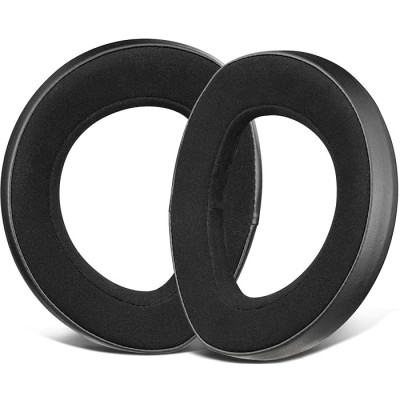 Set 2 bureti pentru casti Sennheiser HD820 - Nanofibra, Piele, Spuma cu memorie foto