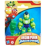 Figurina Marvel, Iron Man And His Awesome Friends, Iron Hulk, 7,6 cm, G1468