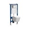 Set rezervor WC montat pe perete Roya Tinos 82W