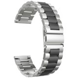 Cumpara ieftin Curea otel inoxidabil, compatibila Amazfit Active, telescoape Quick Release, Sterling Black