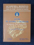Studii de istorie a oraselor. In honorem Paul Niedermaier &ndash; (coord.) V. Ciobanu, D. Iacob