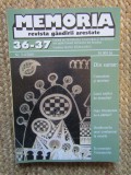 MEMORIA - REVISTA GANDIRII ARESTATE NR.3-4/2001