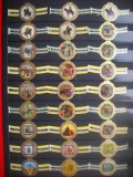 HOPCT LOT NR 12EVENIMENTE ISTORICE BELGIA -LITHO - -44 BUC-ETICHETE VECHI DE TRABUCURI/ CIGARS LABELS -COLECTIE DE LUX-