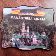 M3 C3 - Magnet frigider - tematica turism - Manastirea Sinaia - Romania 29