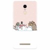 Husa silicon pentru Xiaomi Remdi Note 3, Cat And Snowman