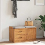 VidaXL Bancă pentru hol &bdquo;SANDNES&rdquo; 87x40x50 cm din lemn masiv de pin