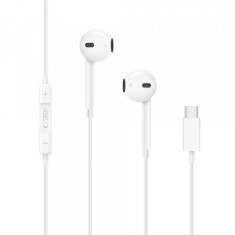 Handsfree USB-C Tech-Protect Ultraboost Core, Alb