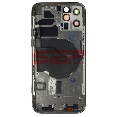 Carcasa completa + uper flex iPhone 12 Pro BLACK foto