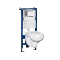 Set rezervor WC montat pe perete Roya Doris 21W