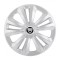 Set 4 Capace Roti, potrivite jantelor de R14, pentru Dacia, model terra cromat