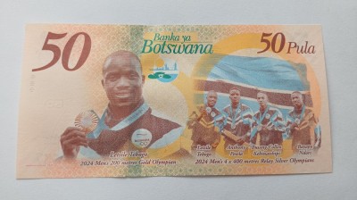 Botswana-50-Pula 2025-UNC foto