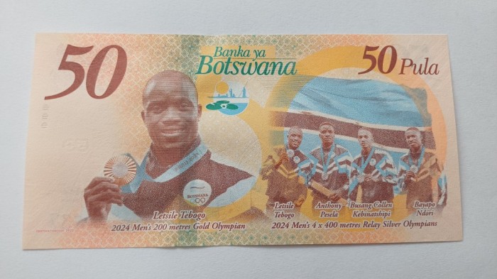 Botswana-50-Pula 2025-UNC